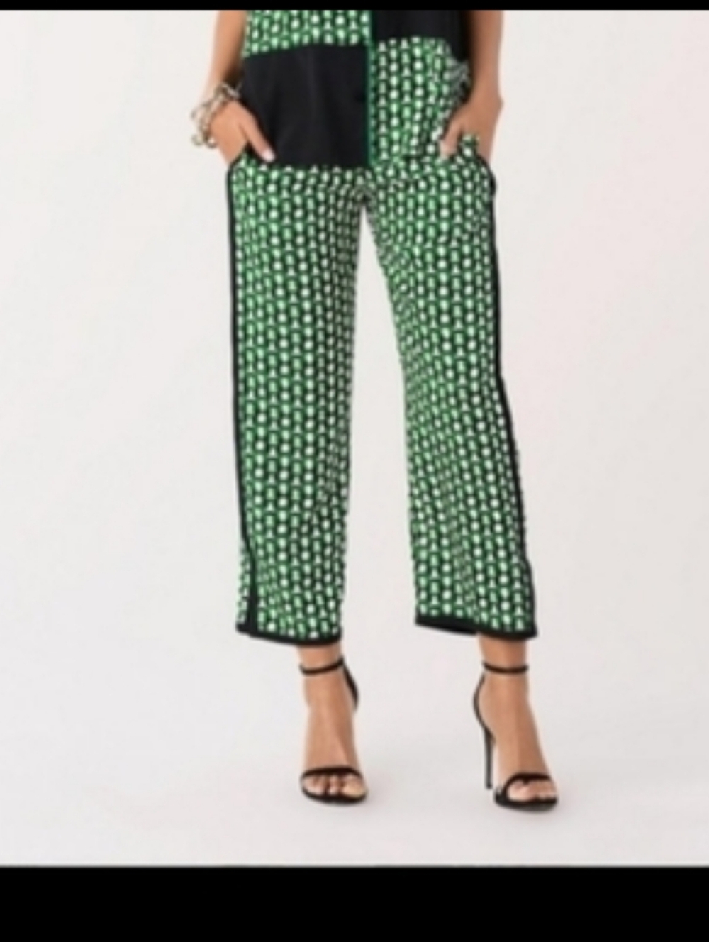 Diane Von Furstenberg Lulu cropped pants